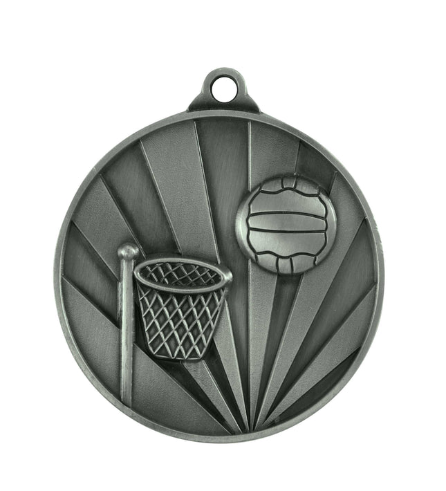 Sunrise Medal-Netball 70mm
