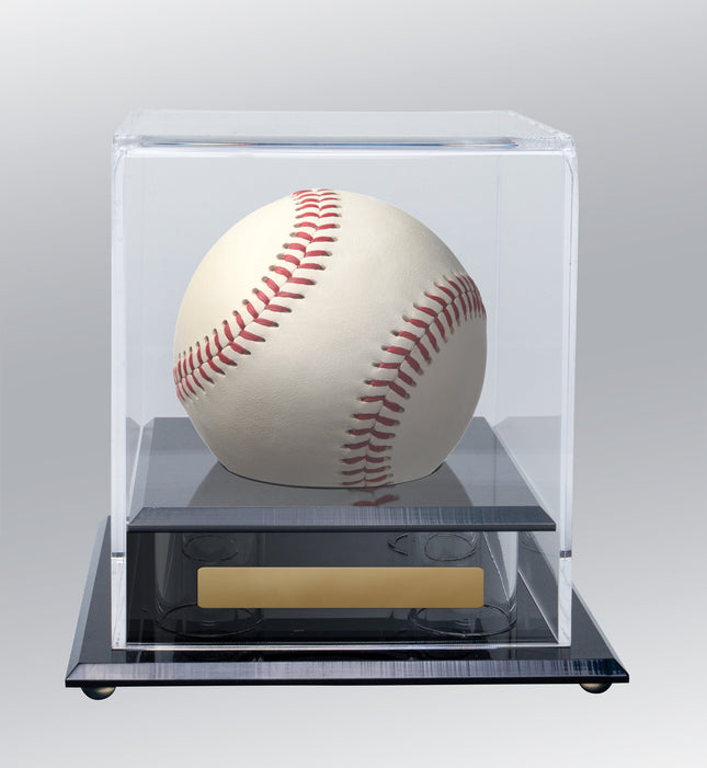 Acrylic Ball holder Square small 122mm