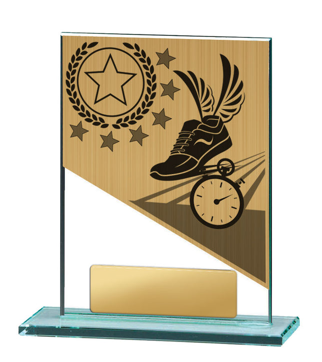 Athletics Theme on Glass 130mm
