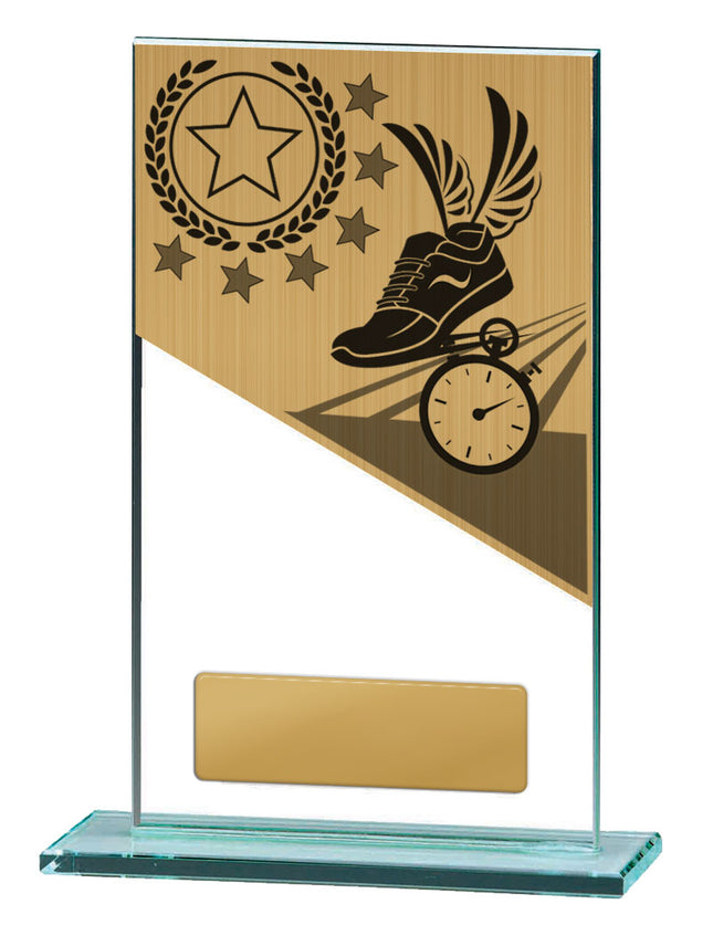 Athletics Theme on Glass 130mm