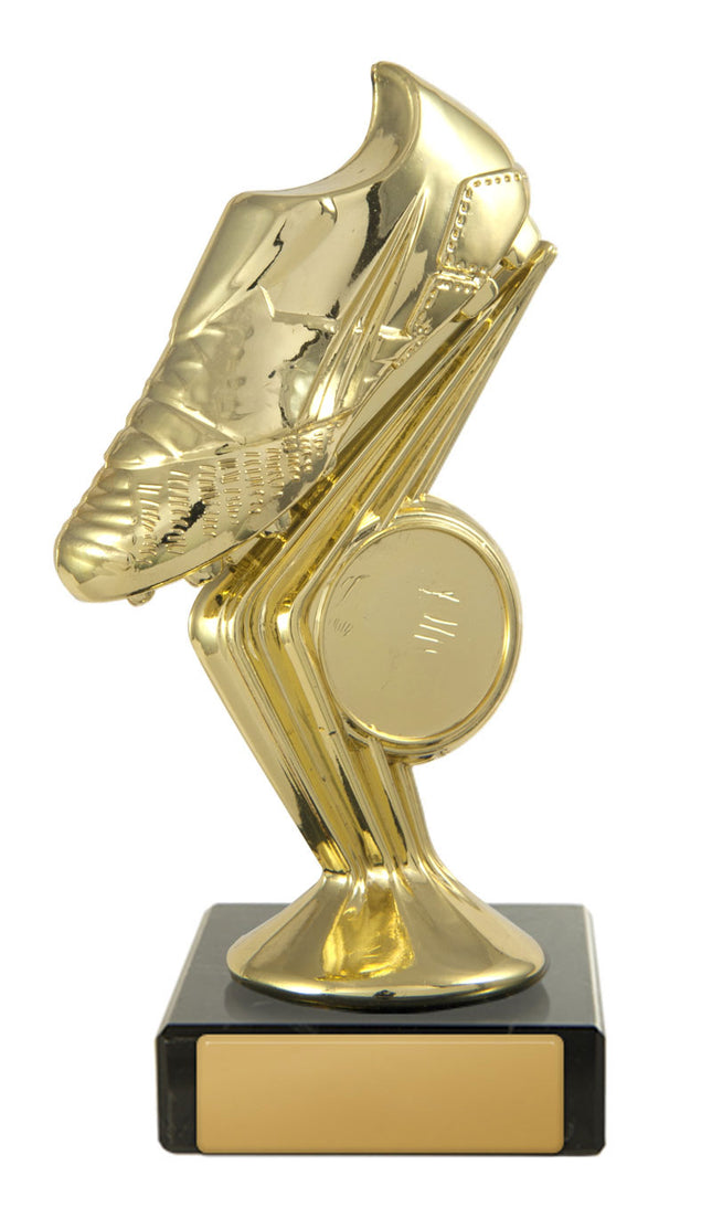 Golden Boot on Base 133mm