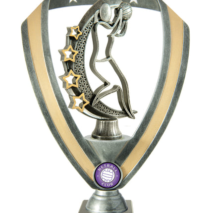 Netball Fig. on Base 240mm