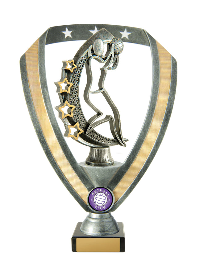 Netball Fig. on Base 240mm