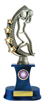 Netball Fig. on Base 180mm