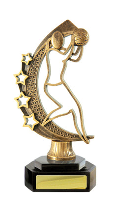 Netball Fig. on Base 185mm