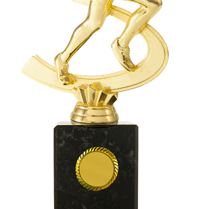 Athletics Male Figure on Column 220mm
